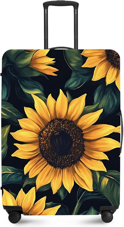 ANNA QUEEN Travel Luggage Cover Suitcase Protector Suitcase Cover Anti-Scratch,Stretchable Bag Cover Washable Durable Polyester