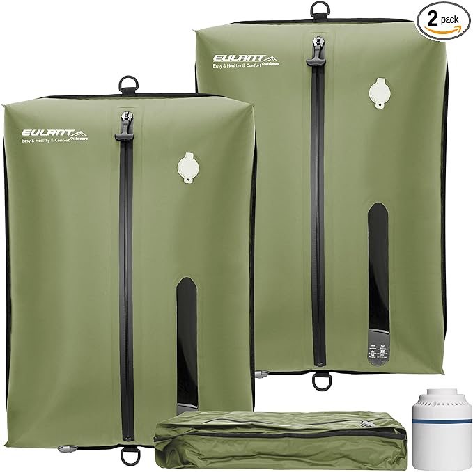 Reusable Vacuum Bags for Travel With Pump,Professional Waterproof IPX8 Vacuum Compression Bag for Suitcases Backpack,Space Saver Bags Packing Organizers for Clothing Packing(2PACK+PUMP)