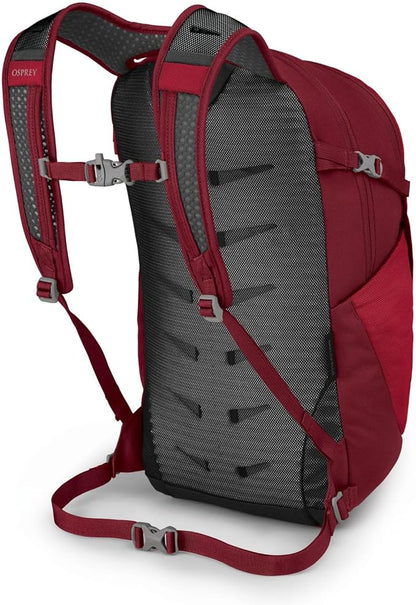 Osprey Daylite Plus Commuter Backpack – Lightweight, Everyday Pack with Laptop Sleeve and Water Bottle Pockets – Ideal for Work, School, and Travel with Versatile Storage Options, Cosmic Red
