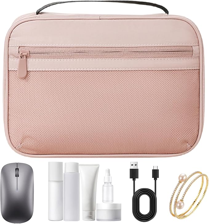 Charger Organizer Case,Charging Cord Organizer - Dustproof Electronic, Cord Travel for Cables, Chargers, Phones