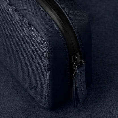 Native Union Stow Organizer – Premium Travel Tech Kit Crafted with Durable Canvas – Keep Essentials Organized with Flexible Storage & Quick-Access Pocket for Cables, Chargers, SIM Card & More (Indigo)
