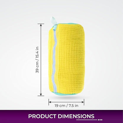 Shoe Washing Machine Bag - 2pc Reusable Laundry Shoe Bags for Washer & Dryer with 1pc Drying Net Bag, Protective Mesh for Sneaker