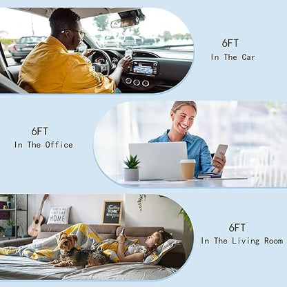 iPhone 16/15 Charger, USB C Charger, 2-Pack 20W Type C Fast Wall Charge Power Adapter, 6FT 60W USB-C to C Cable for iPhone 16/15 Pro/15 Pro Max, iPad Pro 12.9/11 inch, New iPad Air 5/4th, AirPods Pro