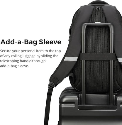 Swissdigital Laptop Backpack with USB Charging Port, Travel Backpack Fits 15.6 inches Computer, 31L Backpack for Men, Starry Sky | SD803-98