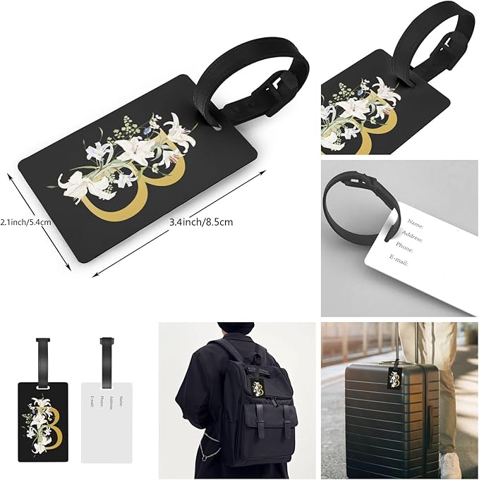 Decorative B Suitcase Protectors Elastic Washable Luggage Covers With Concealed Zippers For 18-32 Inch Luggage (Size M: Fits 22-24 Inch)