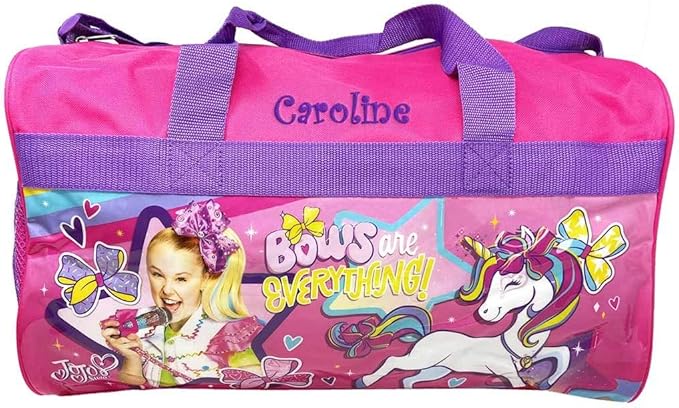 Personalized Licensed Kids Travel Duffel Bag - 18" (Jojo)