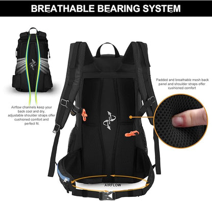 MOUNTAINTOP 25L/40L Hiking Backpack,Lightweight Travel Backpack for Men Women Outdoor Backpacking, Camping