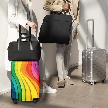 ANNA QUEEN Travel Luggage Cover Suitcase Protector Suitcase Cover Anti-Scratch,Stretchable Bag Cover Washable Durable Polyester