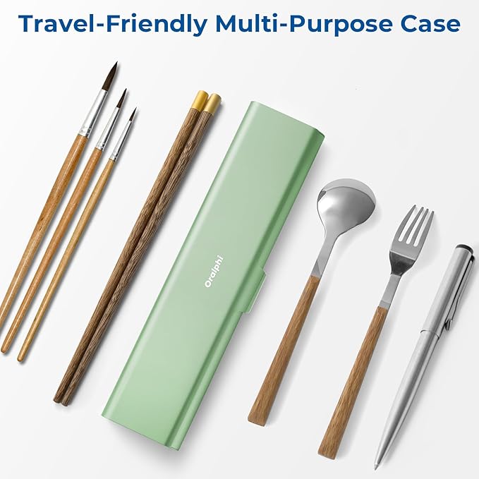 Wider Aluminum Toothbrush Travel Case, Portable Travel Toothbrush Holder, Durable Manual Toothbrush Box Container for Traveling, Bathroom, Camping, Business Trip, Green