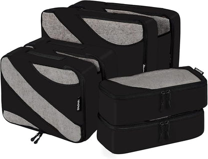 BAGAIL 6 Set Packing Cubes,Travel Luggage Packing Organizers