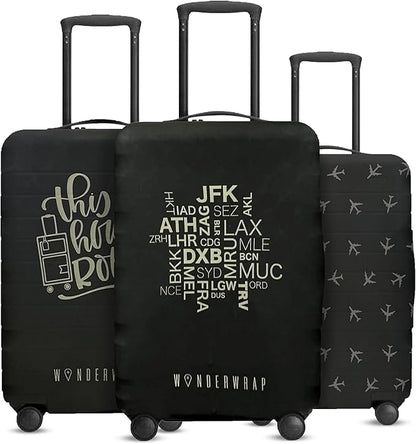 Reversible Travel Luggage Cover - Washable, Anti-Scratch Suitcase Cover | TSA Approved Luggage Cover Protector