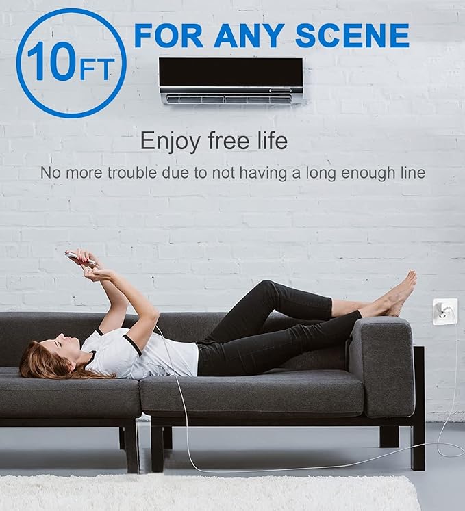 10FT Fast Charger iPhone,2Pack,Apple MFi Certified,USB C Phone Fast Charger Apple Charging Travel Plug Charger Block 10Foot Apple Cord Lightning Cable for iPhone 14/13/12/11 Pro Max/XR/XS/SE2022/iPad