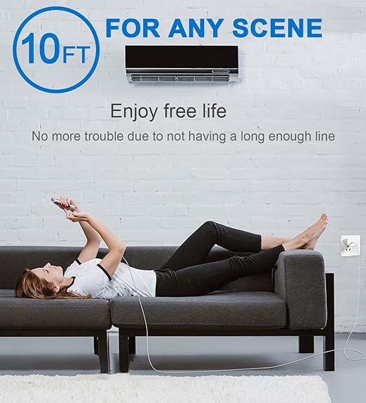 [Apple MFi Certified] iPhone 14 Charger Fast Charging,Quick Type USB C Charger Block with 10feet Long USB C to Lightning Charging Cable Cord for iPhone 14/Pro/Pro Max/Plus/13/12/11/XS/XR/X/SE2022/iPad