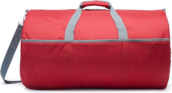 Amazon Essentials Duffel Bag, 25 inches, Red