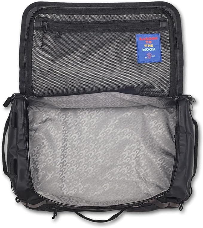 Baboon to the Moon Go-Bag Mini 32L – Detachable Straps, Small Duffle Bag for Travel, Gym Bag for Women, Mens Travel Bag, Duffel Bags for Traveling, Travel Duffel Bags for Women (Black)