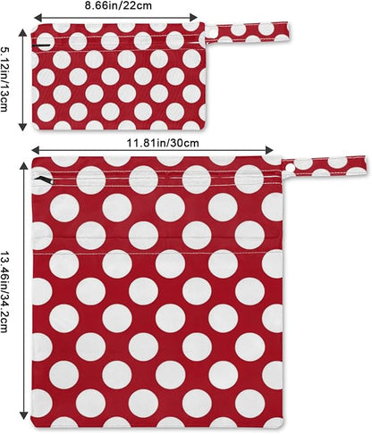 Laundry Shoe Bag,Shoe Washing Machine Bag with 2 Set,Wet Dry Bag for Baby Diapers,Dirty Yoga Gym Cloth,Toiletries,Beach,Swimsuit,Travel,Makeup Bag