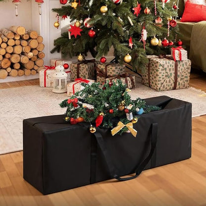 INFANZIA 45inch Sports Duffel Travel Bag, 115L Extra Large Duffel Luggage Bag with Upgrade Zipper, Water Resistant & Foldable Equipment Storage Bag for Camping Tent Tripod Fishing