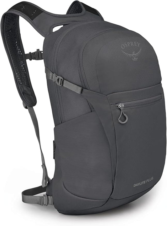 Osprey Daylite Plus Commuter Backpack – Lightweight, Everyday Pack with Laptop Sleeve and Water Bottle Pockets – Ideal for Work, School, and Travel with Versatile Storage Options, Tunnel Vision Grey
