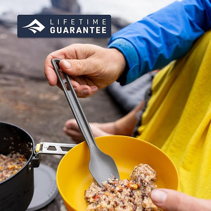 Sea to Summit Frontier Ultralight Cutlery Set, Long Handle Spoon and Spork