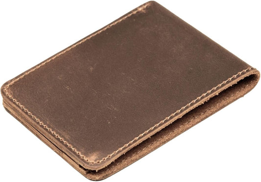 Handcrafted Genuine Leather Wallets, Minimalist Cardholders, and Passport Covers, Handmade Gift