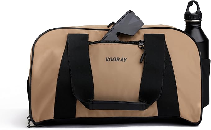 Vooray Burner Gym Duffel Bag, Gym Bag for Women and Men with Shoe Compartment, Weekender, Overnight & Travel Duffel for Sports and Workout
