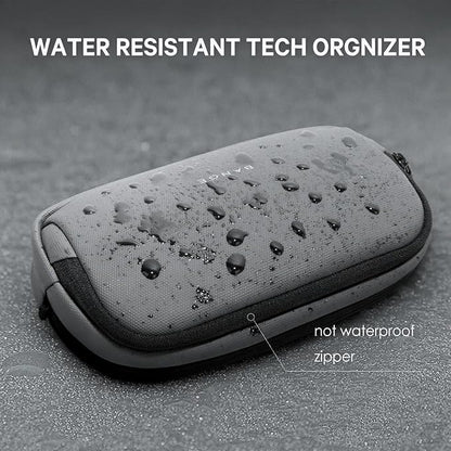 BANGE Cable Organizer Pouch，Water Resistant Tech Accessories Bag Carry Storage，Electronic Accessory Case for Charger, Cables, Power Bank, Hard Drive, Cords