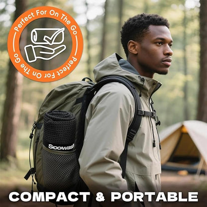 Microfiber Sweat Towel Quick Dry Lightweight Absorbent 3 Pack，Fast Drying 27‘’ X 55‘’ Negative Ions Odorless Gym Towels for Men & Women Yoga Sports Travel Outdoor Camping Gym (Large Black)