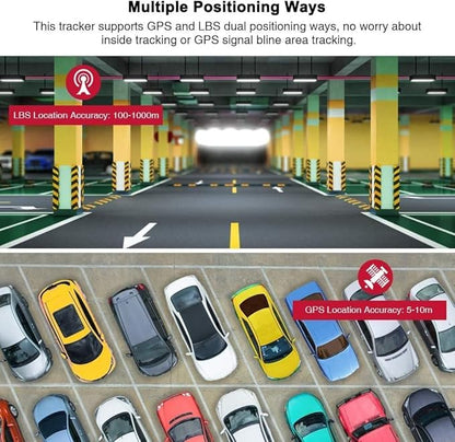 GPS Tracker for Vehicles Long Battery Life 20000mAh up to 150 Days Battery Tracker Device for Vehicles Unlimited Distance Car GPS Tracker Device Magnetic Waterproof for Cars, Fleets TK918 4G