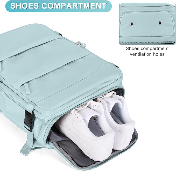 Large Personal Item Travel Backpack For Women Men Airline Approved Carry On Backpack Flight Approved Waterproof Sports Luggage Backpack Casual Daypack Small Hiking Backpack