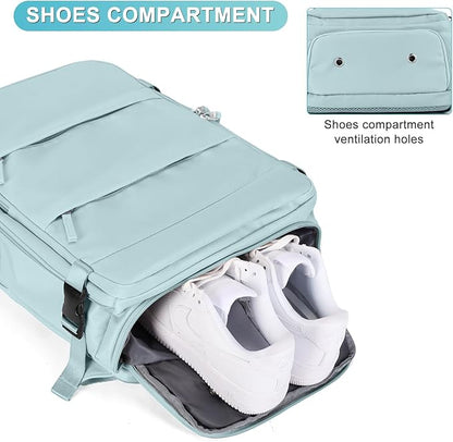 Personal Item Travel Backpack For Women Men Airline Approved Carry On Backpack Flight Approved Waterproof Sports Luggage Backpack Casual Daypack Small Hiking Backpack