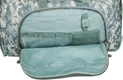 Gym Bag Duffle Bags for Men Women with Shoes Compartment Sport Weekend Travel Overnight Carry On Bag for Tactical Military Travel Work Out Bags (2.0 ACU)
