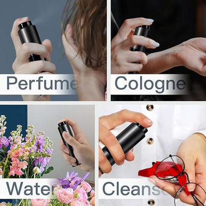 20ML Perfume Atomizer, 4PCS Travel Cologne Spray Bottle, Mini Empty Sprayer Dispenser