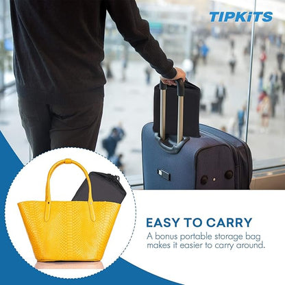 Foot Hammock for Plane Travel with Comfortable No Clashing Base, Portable Airplane Foot Rest Made with Memory Foam, Foot Sling Travel Essentials to Reduce Swelling and Soreness, Gifts for Travelers