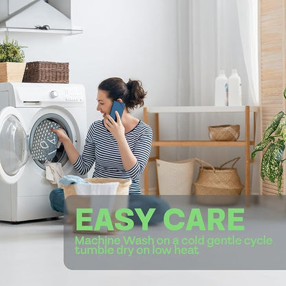 Sacred Thread Rayon Derived from Bamboo Travel Neck Pillow for Airplanes, Memory Foam for Airplane, Ergonomic Design Neck Rest, Travel Pillow for Sleeping