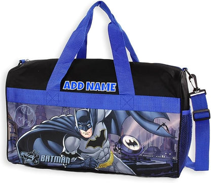 Personalized Licensed Kids Duffel Bag - BATMAN