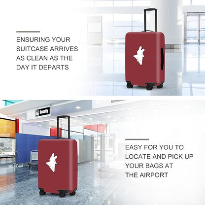 Luggage Cover, Washable Suitcase Cover, Suitcase Protector Anti-scratch Bag cover