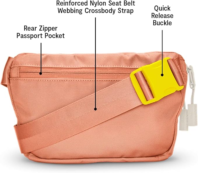 Baboon to the Moon Full Size Fanny Pack 3L – Womens Crossbody, Belt Bag for Women, Fanny Pack for Men, Crossbody Bags for Women Travel, Waist Bags