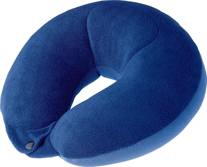 Classic Bean Sleeper, Comfortable Travel Pillow Filled with Micro Polybeans, Neck Pillow for Uninterrupted Sleep, Ideal for Airplane, Bus, Car, and Train, Travel Essentials, Assorted Colors