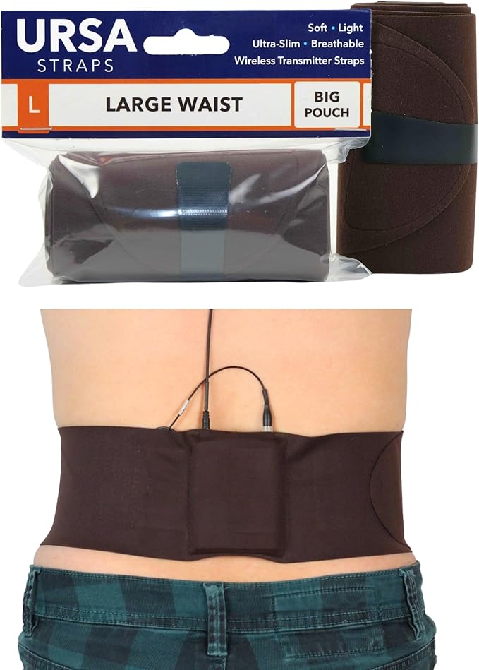 URSA Waist Strap (Brown, Small Waist - Big Pouch)