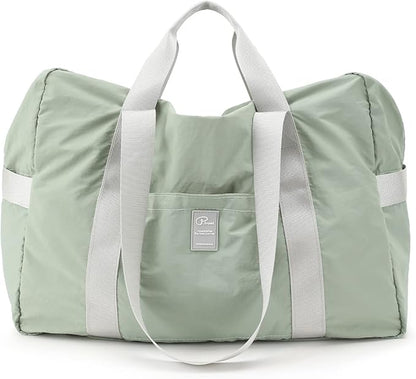 VanFn Foldable Travel Duffel Bag, Sports Duffels Gym Bag, Rainproof Nylon Totes, Sports Shoulder Handbag, Lightweight Duffle Bags For Women & Men, Outdoor Weekend Bag, P.Travel Series