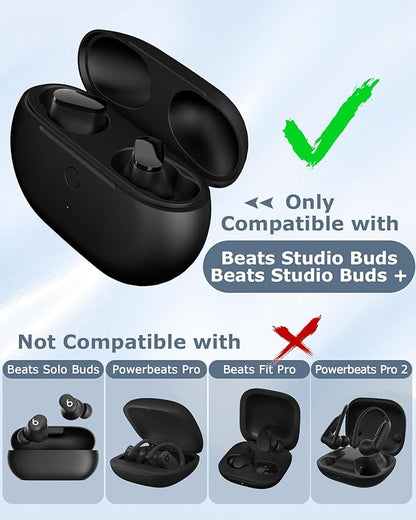 Charging Case Replacement for Studio Buds & Studio Buds+: Earbuds Charger Case with Bluetooth Sync Button, 660mAh Battery & USB-C Cable