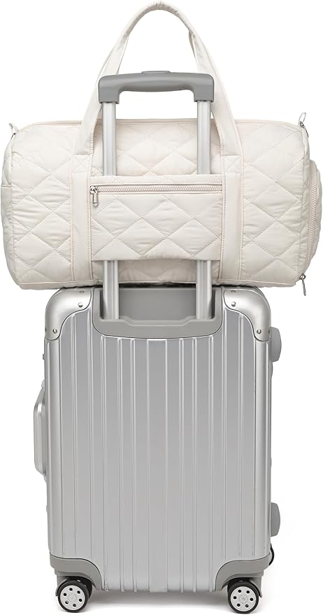 BLUBOON Duffle Bag Girls Kids Cute Gym Bag with Shoes Compartment & Wet Separation Waterproof Sports Overnight Travel Bag