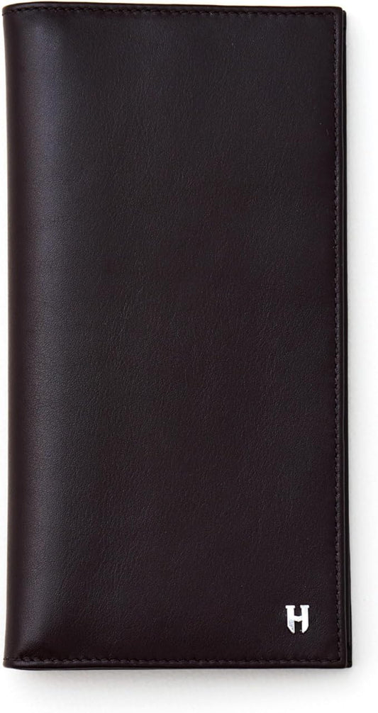 Passport Holder Travel Wallet for Men & Women, RFID Handcrafted Full Grain Leather Cover, 12 Card Slots & 4 Compartments, Gift Box & Pouch, Brown