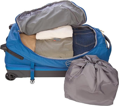 Eddie Bauer Expedition 30 Duffel 2.0 - Lightweight Travel Luggage Made From Rugged Polycarbonate and Nylon, True Blue