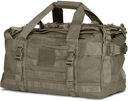 5.11 Tactical Duffel Bag for Travel, Water-Resistant Nylon, Medium, Rush LBD MIKE, 40L, Ranger Green, Style 56293ABR