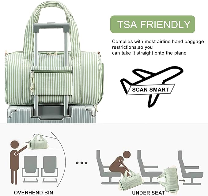 BLUBOON Duffle Bag Girls Kids Cute Gym Bag with Shoes Compartment & Wet Separation Waterproof Sports Overnight Travel Bag