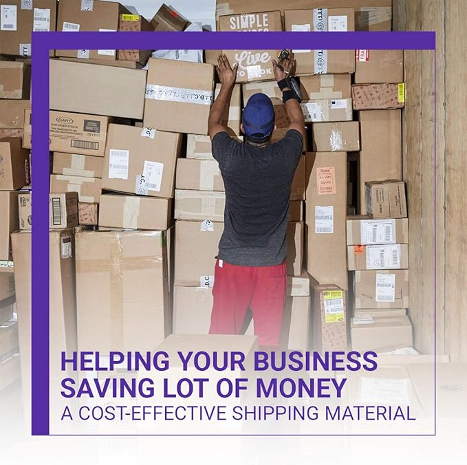 Pacific Mailer 2-Pack Anti-Static Bubble Cushioning Wrap Rolls, 3/16" x 12" x 72' ft Total, Perforated Every 12", 20 Fragile Stickers for Packaging, Shipping, Mailing