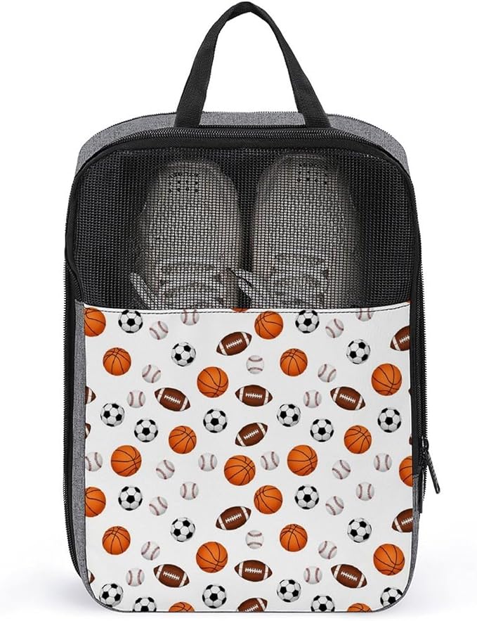 Golf Shoe Dust Bags Basketball Soccer Football Baseball Ball Portable Shoe Packing Storage Organizer with Handle Packing Organizer for Sneakers