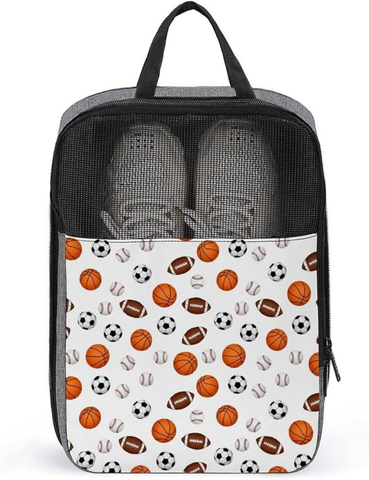 Golf Shoe Dust Bags Basketball Soccer Football Baseball Ball Portable Shoe Packing Storage Organizer with Handle Packing Organizer for Sneakers