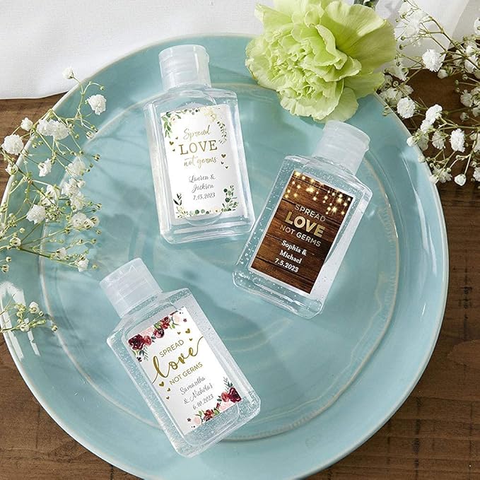 FOOCHY 120 Pack Clear Plastic Refillable Flip-Top Bottles for Hand Sanitizer Shampoo Lotion,etc - No BPA/Parabens, 60ml/2oz